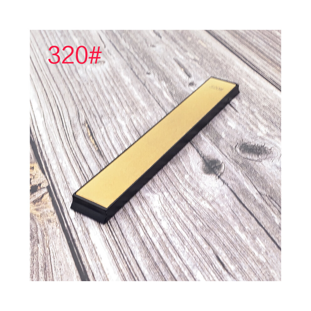(A-320 Grit) Golden Diamond Shapening Stone Professional Fixed Angle Sharpener Honing Stone Kitchen Knife Apex Edge The Blade Is Sharp 4853843693047
