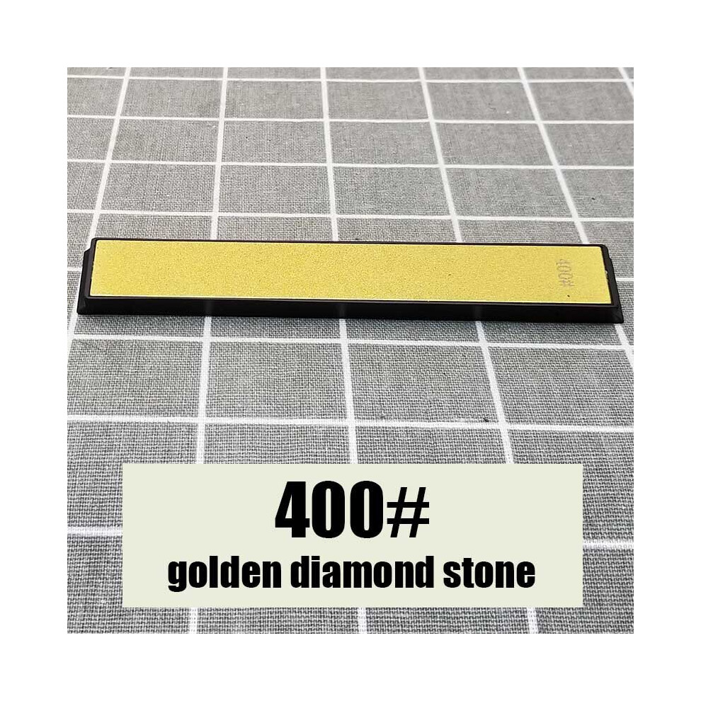 (A-Diamond 400 Grit Whetstone) Diamond Sharpening Whetstone Set 120 3000 8000 10000 Grit Golden Stone Fine Grinding Polishing Knife Sharpener Professi 4853843668595