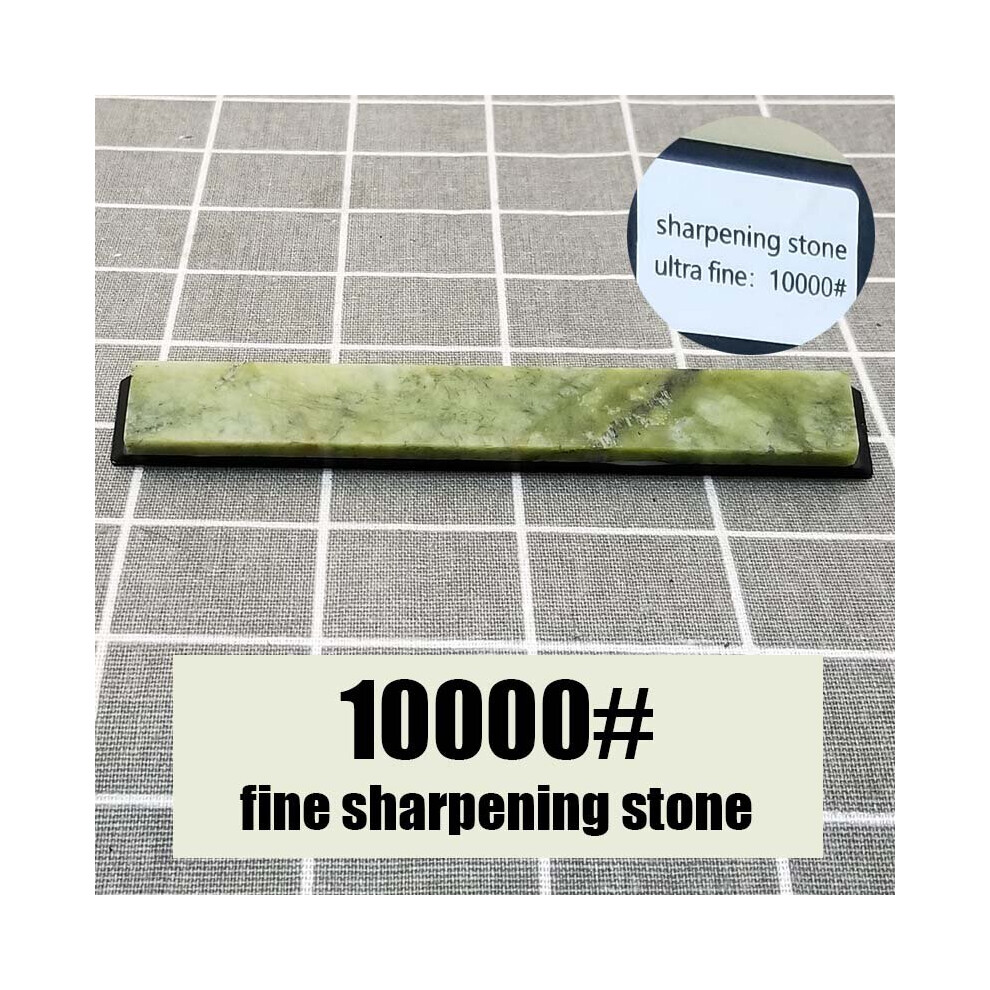 (A-Fine Stone 10000Grit Whetstone) Diamond Sharpening Whetstone Set 120 3000 8000 10000 Grit Golden Stone Fine Grinding Polishing Knife Sharpener Prof 4853843668625