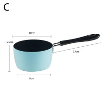 Mini Omelet Maker Home Kitchen Egg Omelet Cooking Non-stick Pan with Non-slip Handle Outdoor Portable Cookware