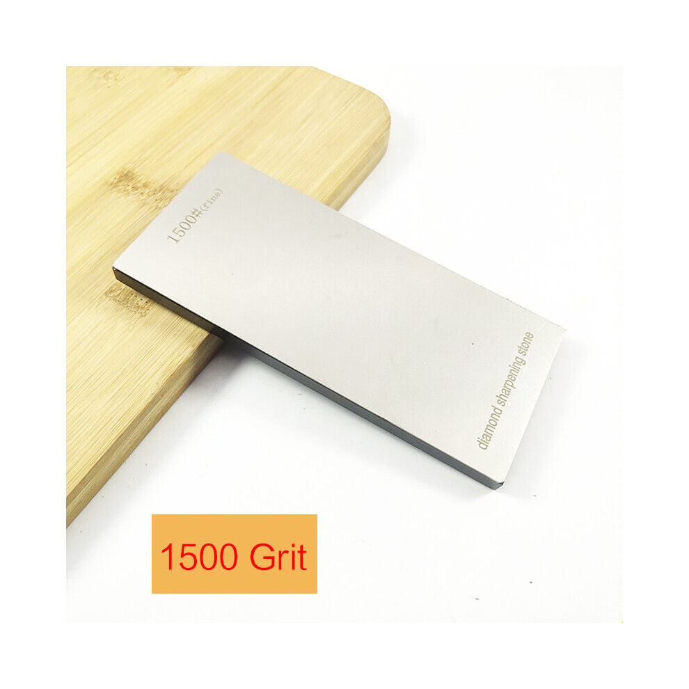 (A-1Pieces Grit 1500) Sharpening Stones 80 240 600 1000 2000 3000 Grit Diamond Knife Sharpener Diamond Whetstone Kitchen Tools 4853843633708