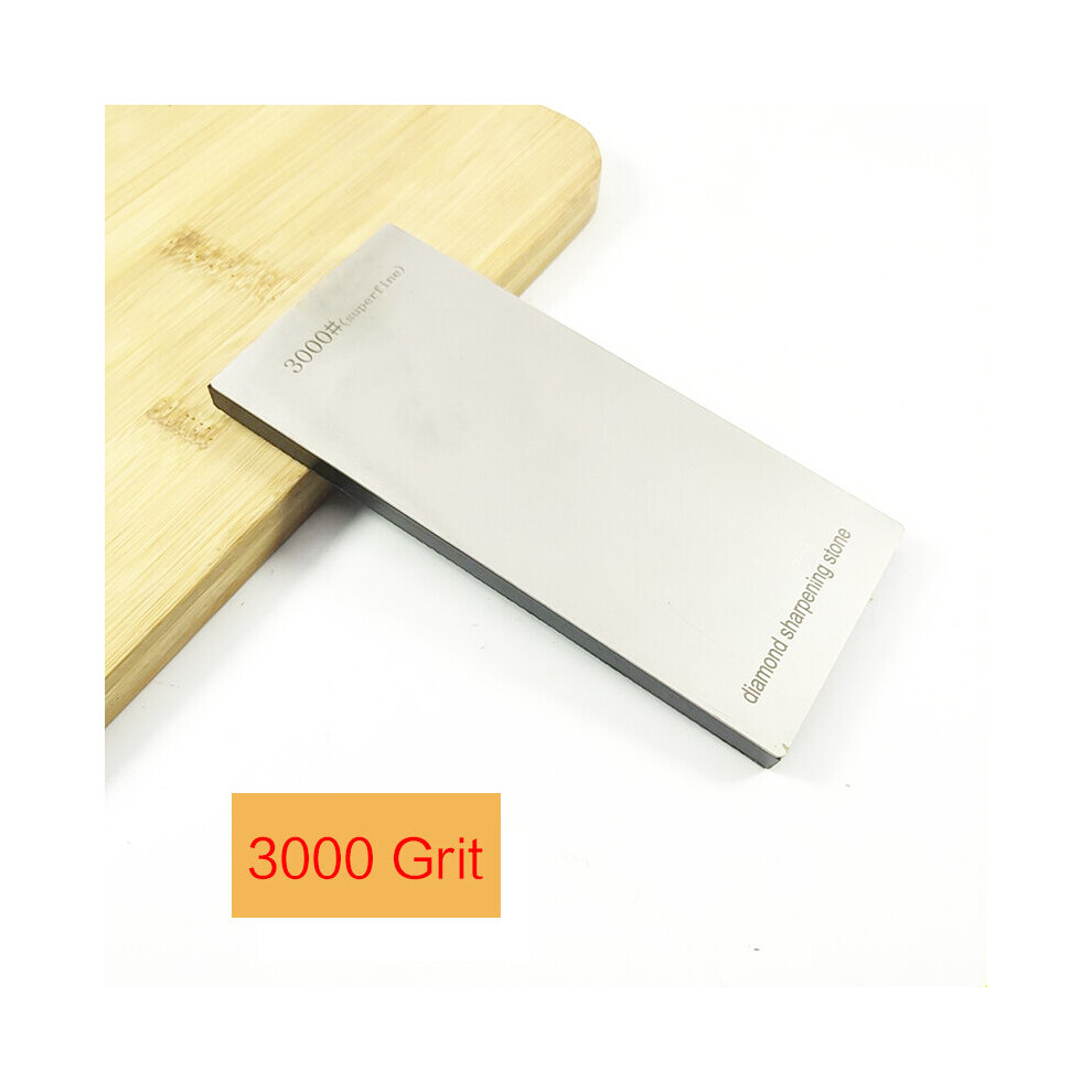 (A-1Pieces Grit 3000) Sharpening Stones 80 240 600 1000 2000 3000 Grit Diamond Knife Sharpener Diamond Whetstone Kitchen Tools 4853843633753