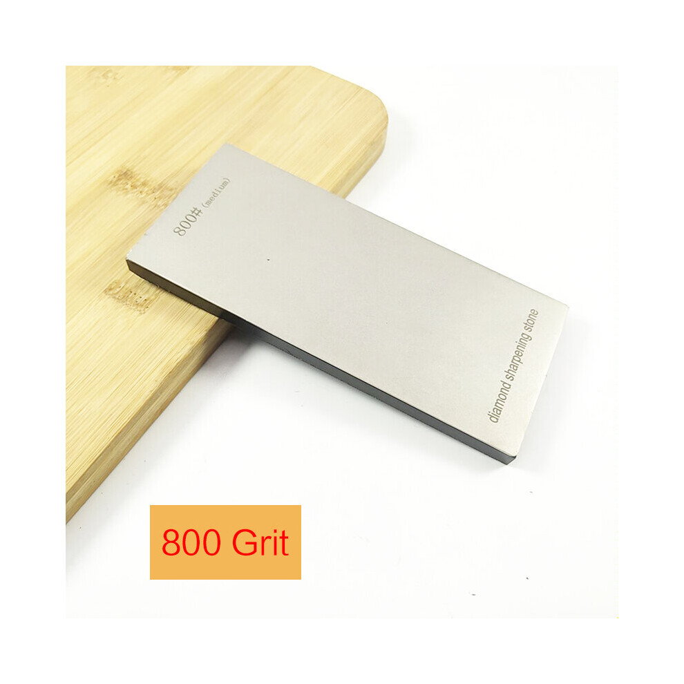 (A-1Pieces Grit 800) Sharpening Stones 80 240 600 1000 2000 3000 Grit Diamond Knife Sharpener Diamond Whetstone Kitchen Tools 4853843633807