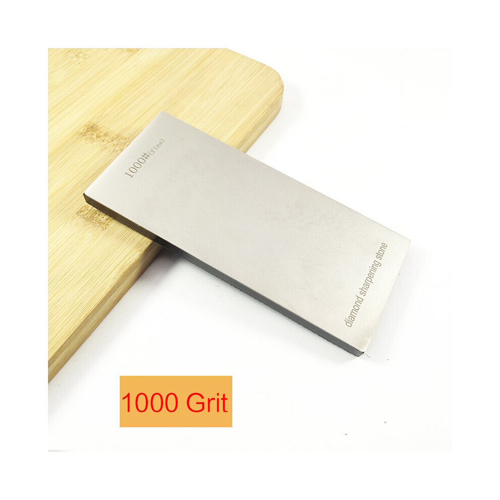 (A-1Pieces Grit 1000) Sharpening Stones 80 240 600 1000 2000 3000 Grit Diamond Knife Sharpener Diamond Whetstone Kitchen Tools 4853843633654