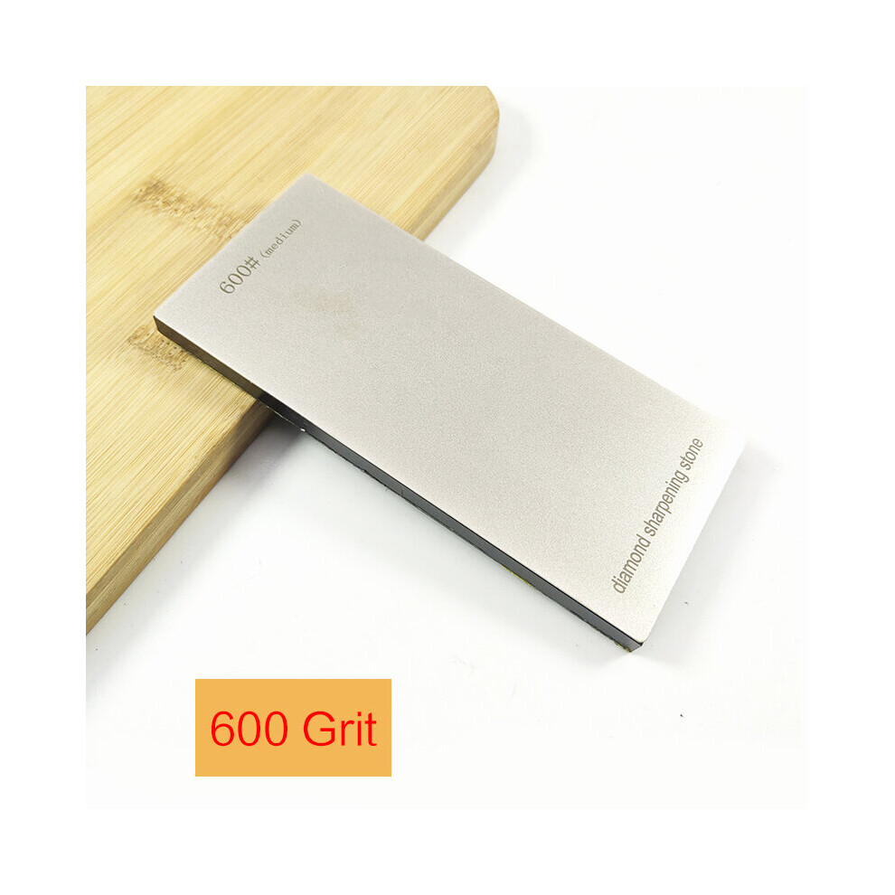 (A-1Pieces Grit 600) Sharpening Stones 80 240 600 1000 2000 3000 Grit Diamond Knife Sharpener Diamond Whetstone Kitchen Tools 4853843633784