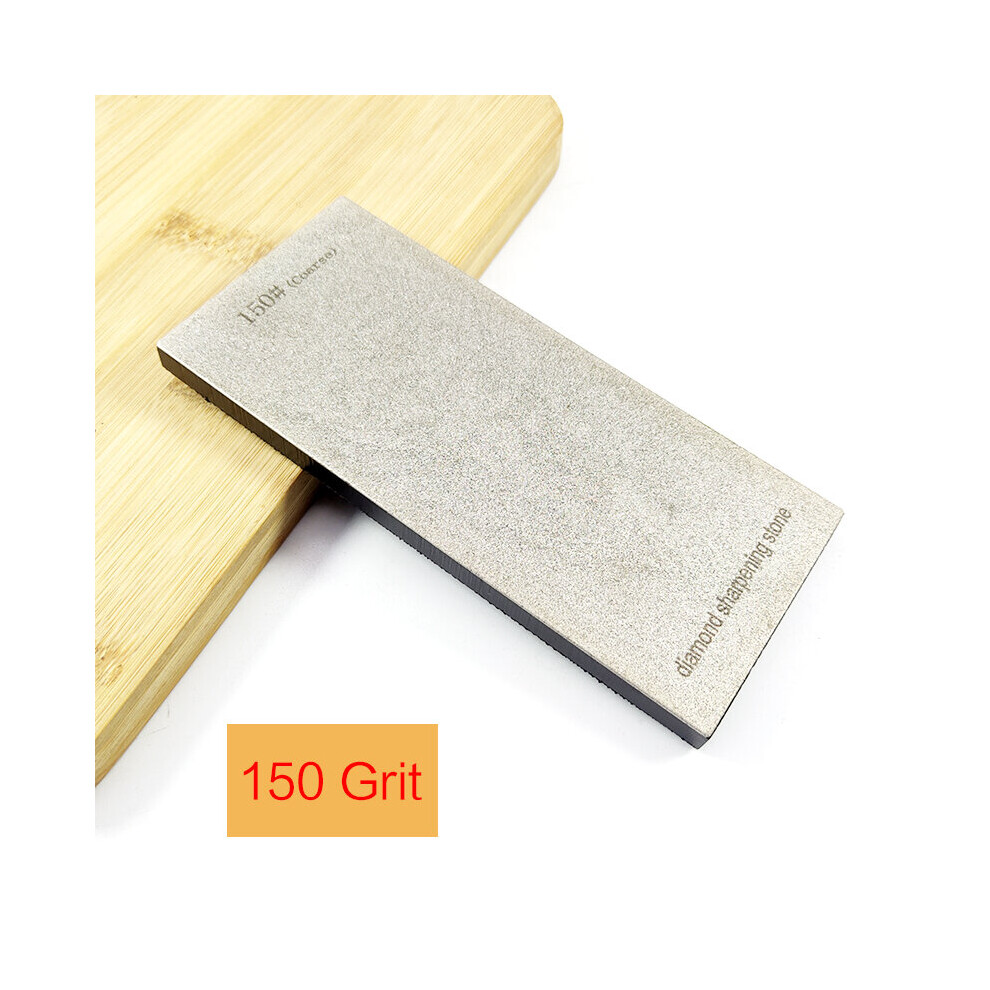 (A-1Pieces Grit 150) Sharpening Stones 80 240 600 1000 2000 3000 Grit Diamond Knife Sharpener Diamond Whetstone Kitchen Tools 4853843633692