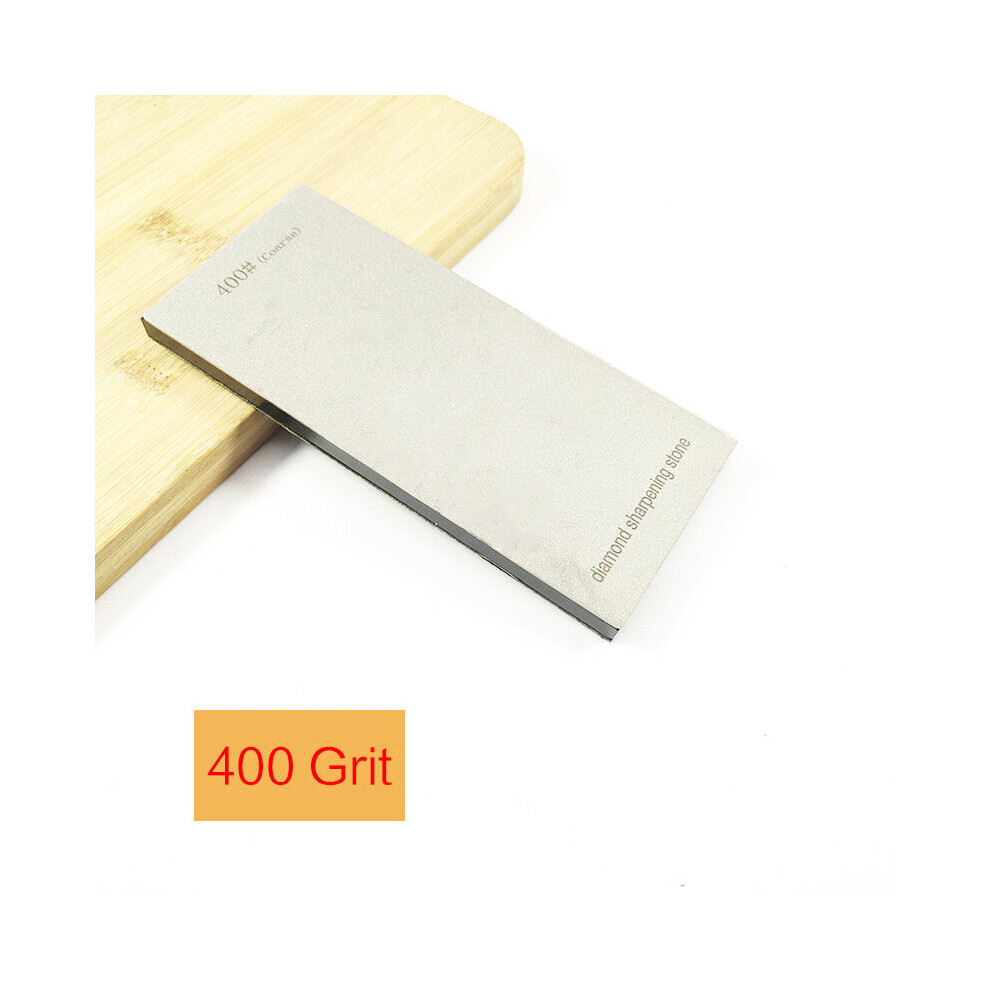 (A-1Pieces Grit 400) Sharpening Stones 80 240 600 1000 2000 3000 Grit Diamond Knife Sharpener Diamond Whetstone Kitchen Tools 4853843633777