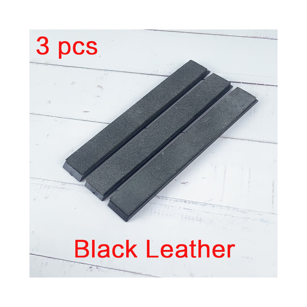 (A-3 Black Leather As Photo) Big Size Leather Article Knife Sharper Black Cowhide Grinding Polish Belt Razor Strop Polishing Paste Sharpening Mirror S 4853843678570