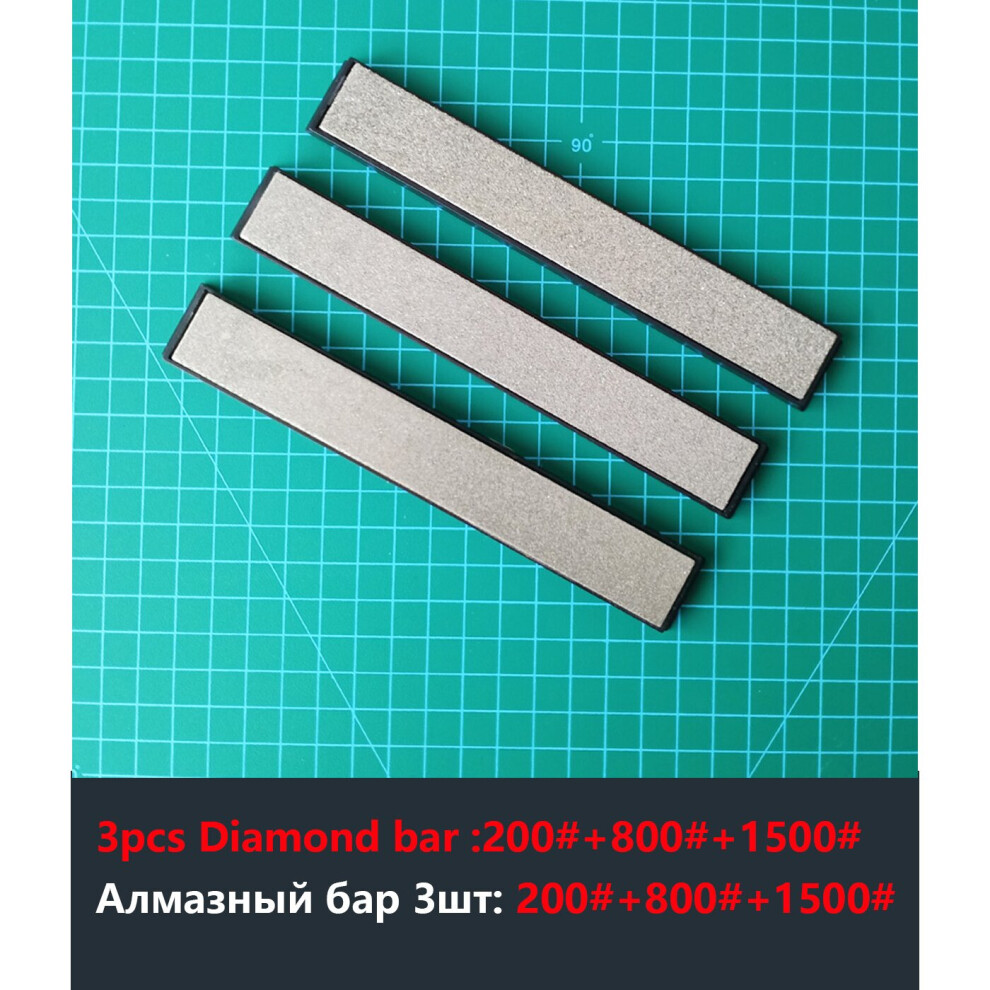 (A-3Pcs) 3Pc/11Pcs Set Knife Sharpener Diamond Whetstone Sets For Ruixin Pro Rx-008 Diamond Bar Variety Of Whetstone Combo Sets 4853843762835