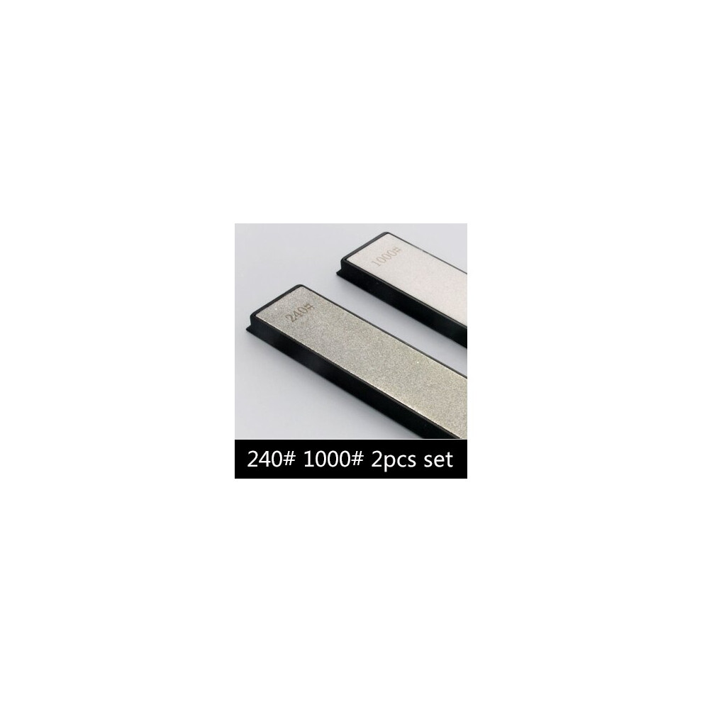 (A-240 1000 Grit) [Video]240 400 600 1000 Grit Diamond Knife Sharpener Sharpening Stone Professional Sharpening Knife Stone Kitchen Tools 4853843634132