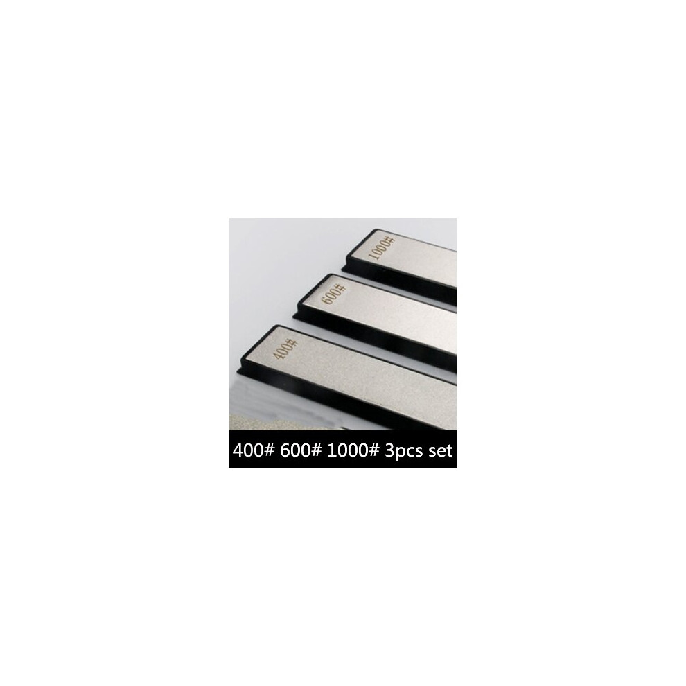 (A-400 600 1000 Grit) [Video]240 400 600 1000 Grit Diamond Knife Sharpener Sharpening Stone Professional Sharpening Knife Stone Kitchen Tools 4853843634194