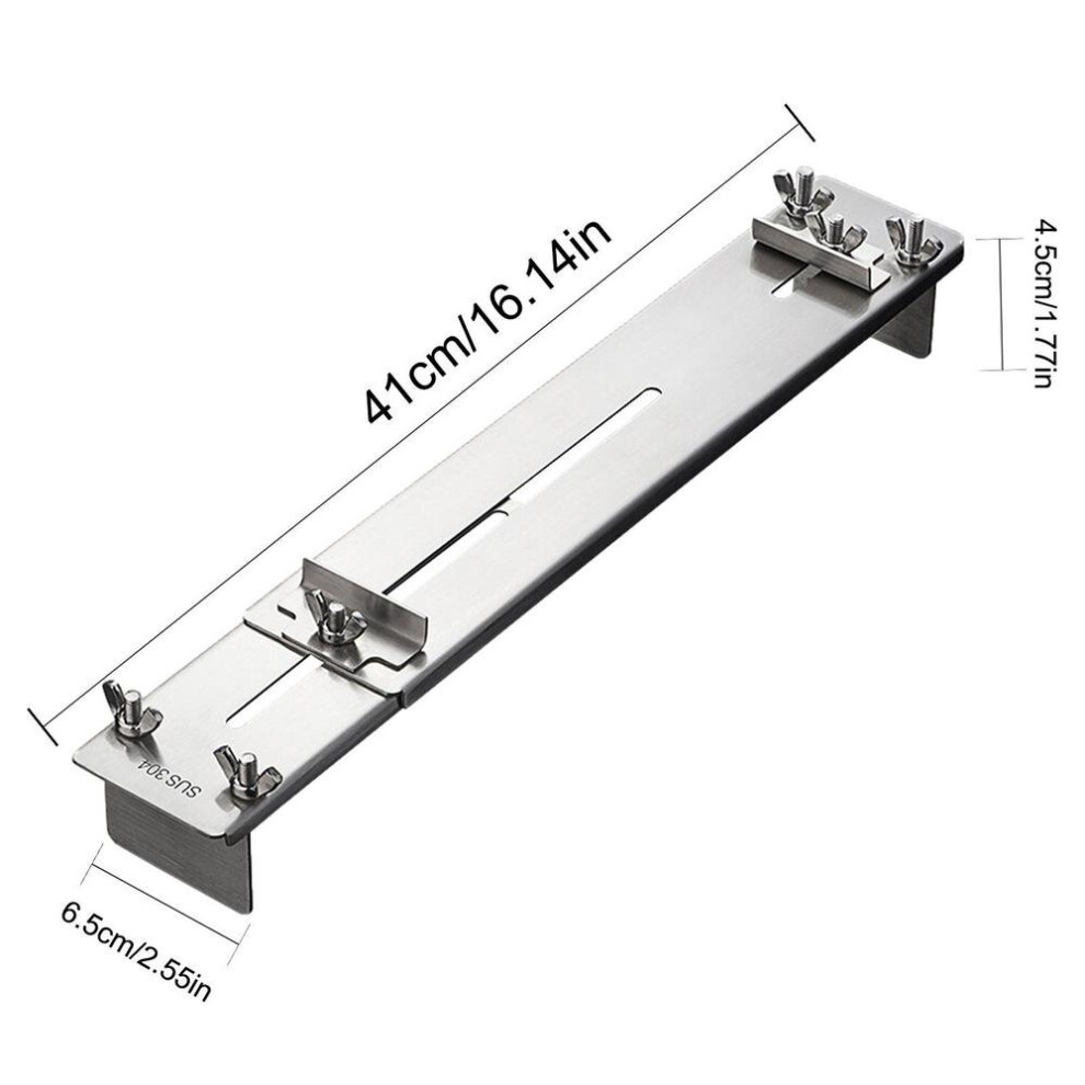 Whetstone Knife Sharpener Water Stone Plate Grinding Charcoal Stone Base Angle Guide Adjustable Whetstones Sink Bridge Holder 4853843786763