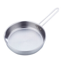 24cm Stainless Steel Frying Pan Wok Egg Fry Pan Skillet Cauldron Induction Cooker Frying Pans Pancake Pan Egg Pan Gas Stove