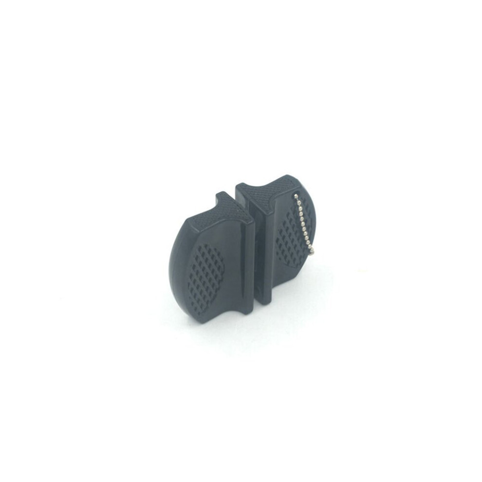 Mini Ceramic Knife Sharpener Accessories Creative Butterfly Type Two-Stage Camping Pocket Knife Sharpener Knives Stone 4853843755103