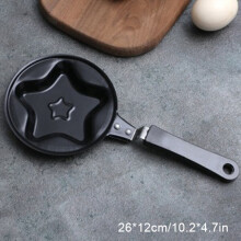 Cute Mini Fried Eggs Pan Saucepan Household Frying Pan Non-Stick Flat Egg DIY Pancake Omelette Roasting Pan Kitchen Cooking Tool