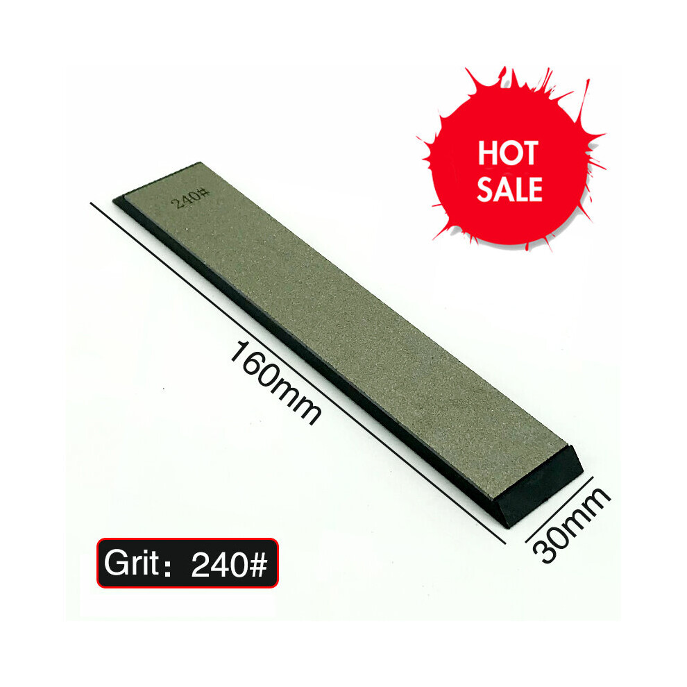 (A-240) Diamondnal Sharpening Stone Grindstone Easy Carry Kitchen Gadgets Knives Accessories 30Mm X 160Mm Fixed Angle Sharpener 4853843707805