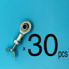 (a-6-6 W-X-J 30 pcs) New Metal Slider Bearing Match Ruixin Pro Rx008 Knife Sharpener Replace Plastic Slider Anti Wear Bearing Parts Accessories 6/8mm