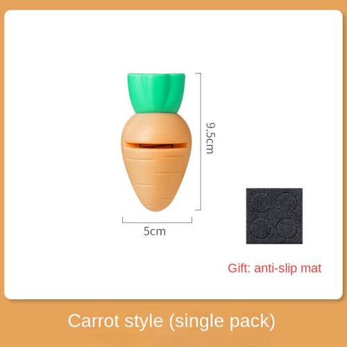 (a-Carrot style S) Creative Sharpening Stone Household Kitchen Knife Sharpening Stick Mini Cute Multifunctional Sharpening Tool Artifact sharpener