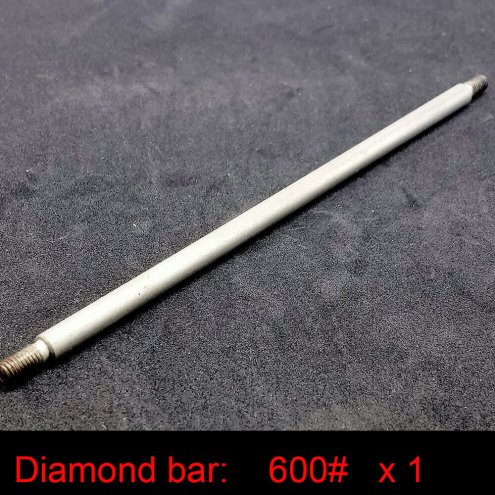 (A-600 Grit) 6Mm Cylinder Diamond Whetstone Match For Ruixin Rx008 Knife Sharpener Diamond Bar Serrated Knife,Scimitar Knife Tip Grinding 4853843637959