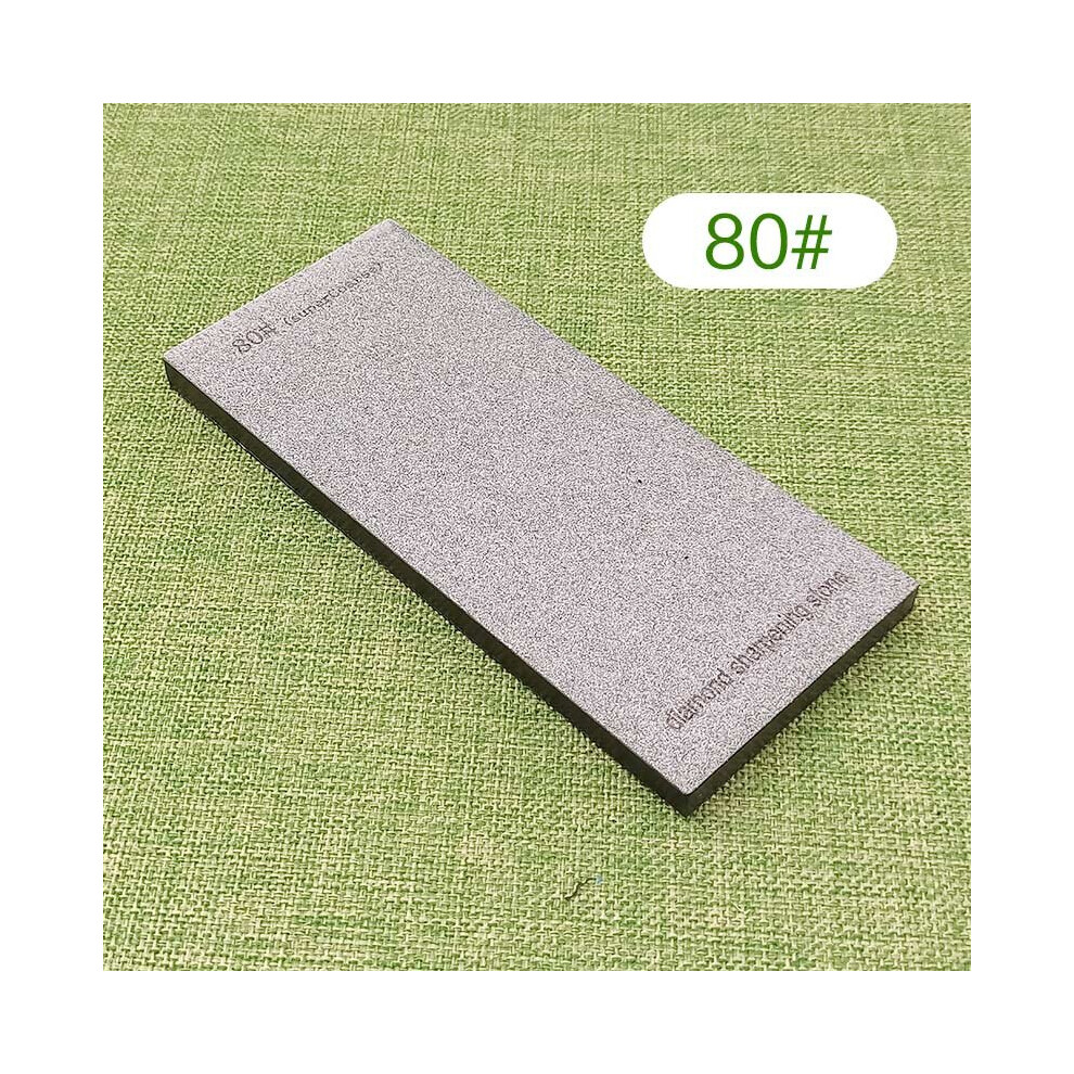 (A-80) Double Side Diamond Sharpening Stone Knife Sharpener Grit 80-3000# Grindstone Diamond Tools Fine Grinding Whetstone 170*75Mm 4853843718825
