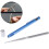 (a-green) Fish Hook Knife Sharpener Outdoor Tool Stainless Steel Diamond Multi-Function Fish Hook File Portable Sharpener 3