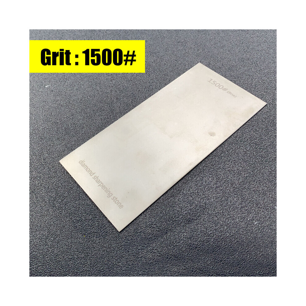 (A-Grit 1500) 80-3000 Grit Kitchen Diamond Stone Sharpening Stone Knife Sharpener Sheet Knife Grinding Tools Sharpener Garden Abrasives 4853843638703