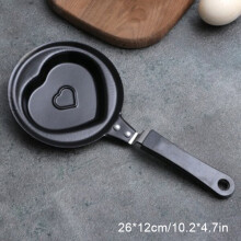 Cute Mini Fried Eggs Pan Saucepan Household Frying Pan Non-Stick Flat Egg DIY Pancake Omelette Roasting Pan Kitchen Cooking Tool