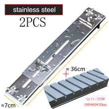 (a-HDLS HENGWEN choice) Correction Repair Stone Knife Sharpener Water Whetstone Plate Grinding Sharpening Kitchen Tools Gadgets Wet Base Sink Bracket
