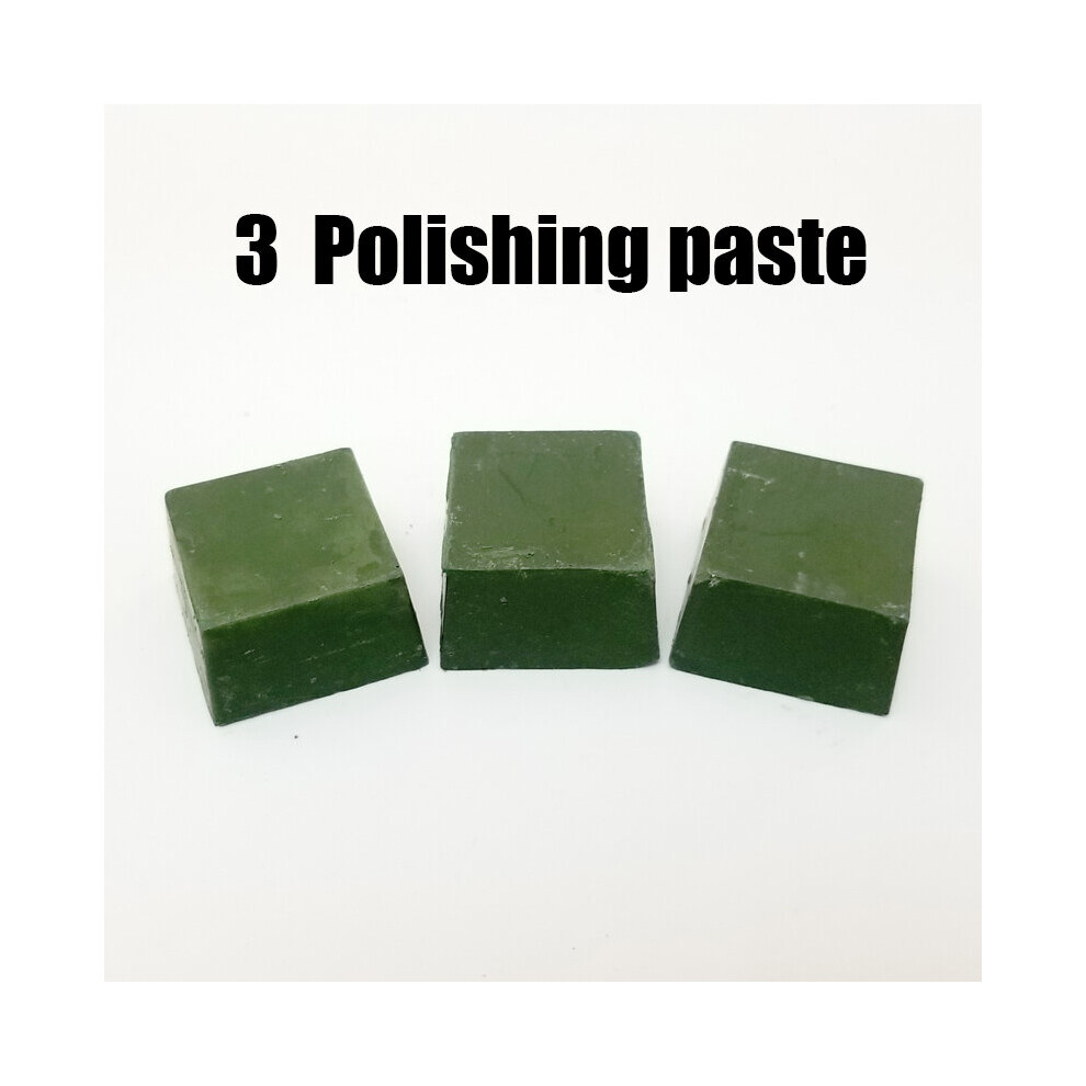 (A-3 Pcs Grinding Paste) Leather Honing Strop Compound Grinding Knife Paste Sharpener Sharpening Stone Fine Grind Grinding Oil Stone Fixed Tools 4853843639199