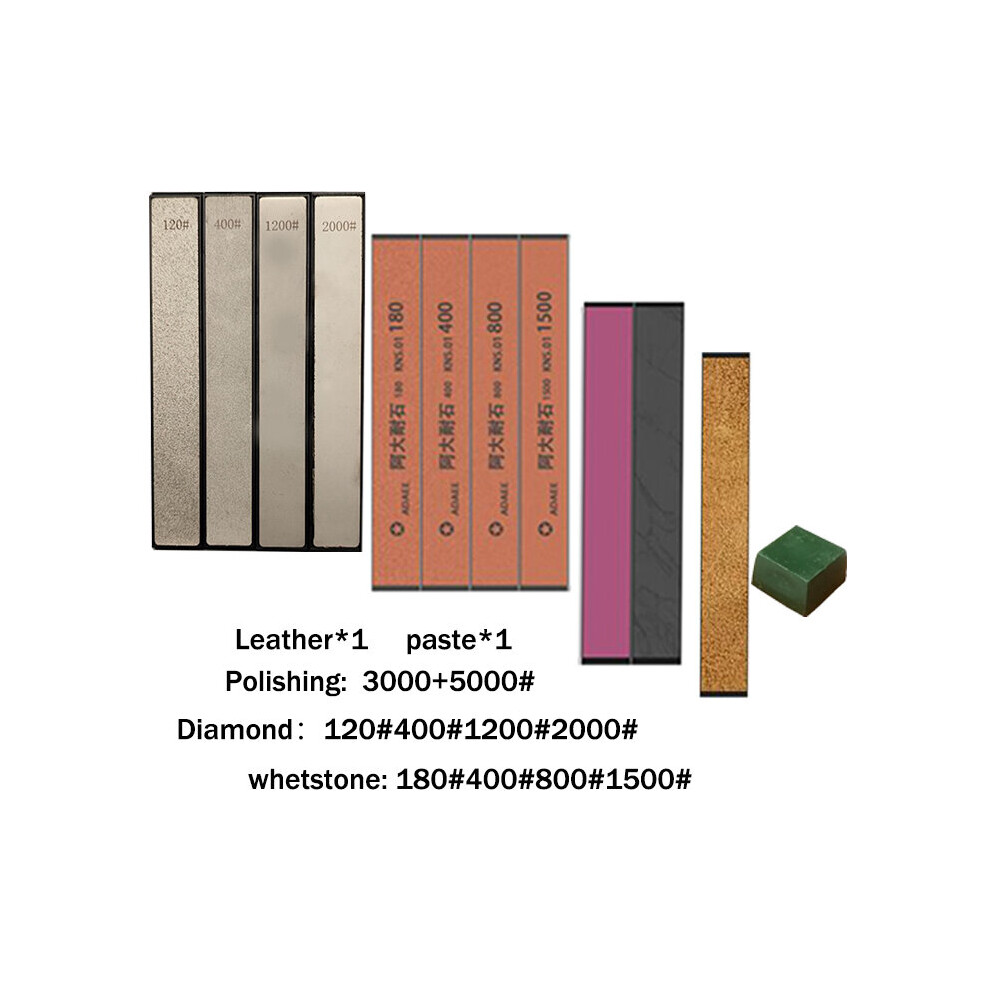 (A-4Jin2 4You 2B Pg Choice) Knife Sharpener Sharpening Professional Stone Fixed Grinding Stone Whetstone For Kitchen Tools Fixed Angle Sharpener 60 30 4853843664634