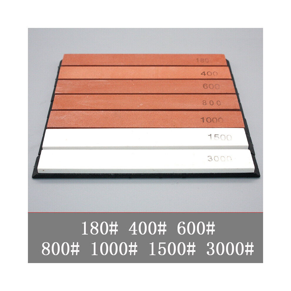 (A-D) Fixed Angle Knife Sharpener Sharpening Stone Corundum Diamond Whetstone Oil Stone Honing Stones 4853843639823