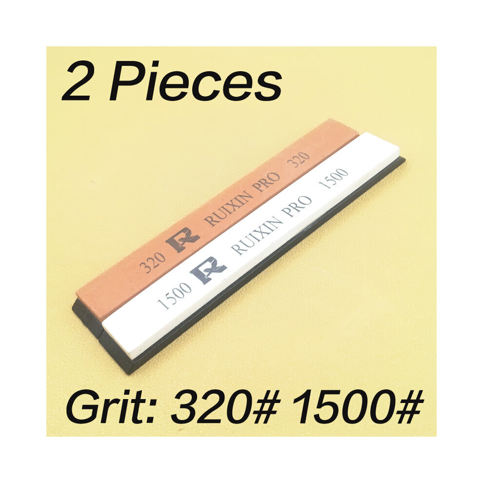 (A-320 1500 Grit) 120 # 320 # 600 # 1500 White Corundum Whetstone Fixed Angle Professional Sharpening Stone Knife Sharpening Stone 4853843760688