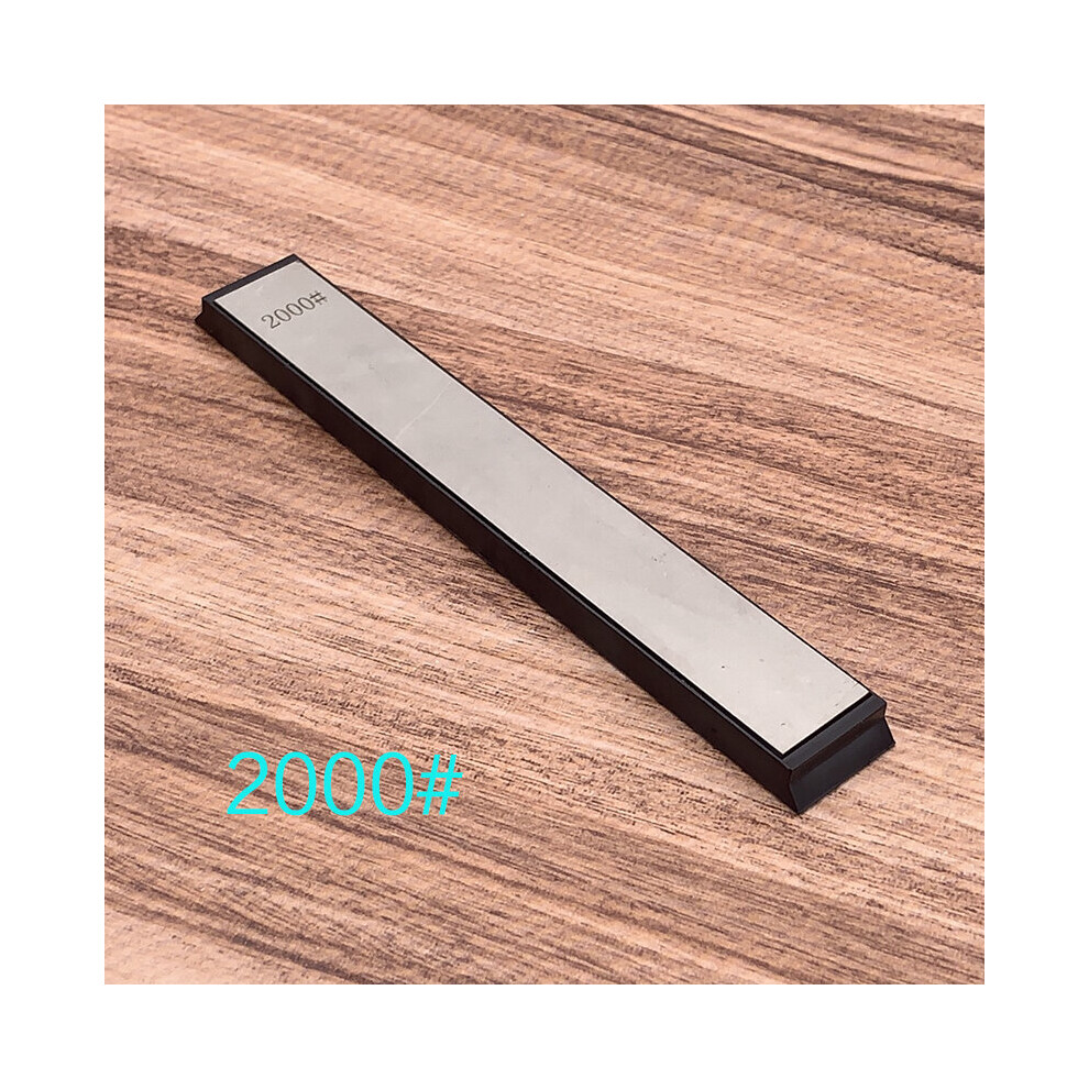 (A-2000 Grit As Photo) 80-3000 Grit Diamond Sharpening Stone Whetstone Kitchen Knife Sharpener Scissors Sharpener Whetstone Polished Leather Sharpene 4853843691265