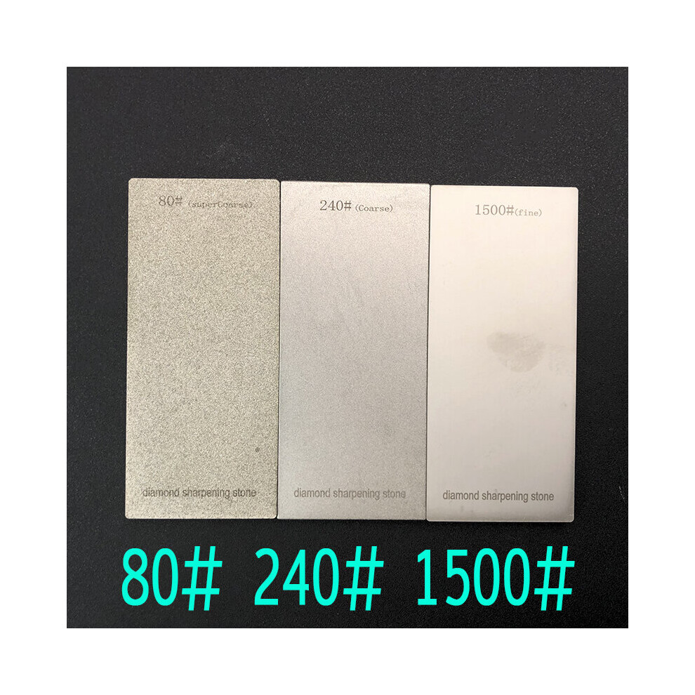 (A-3Pcs Diamond) 3Pcs-5Pcs Grit Diamond Sharpening Stone Knife Sharper Professional Base Apex Edge Blade Sharp Home Use Kitchen Accessories Tools 4853843760473