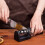 (a-Ceramic Pipe) Stainless Steel Diamond Sharpener Kitchen Knife Quick Sharpening Stone Multi-function Three-segment Knife Sharpener Tool 4