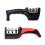 (a-Ceramic Pipe) Stainless Steel Diamond Sharpener Kitchen Knife Quick Sharpening Stone Multi-function Three-segment Knife Sharpener Tool 2