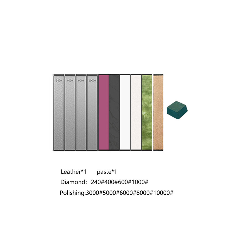 (A-4J 5P Pg Choice) Diamondnal Knife Sharpener Replacement Fixed Angle Sharpening Stone System Grinding Bar Diamond Whetstone Oil Stone 4853843672288