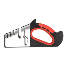 (a-5in1 shou ju choice) 4 IN 1scissors knife sharpener 3 paragraphs knife sharpener Replaceable grinding head section knives accessories kitchen gadgets
