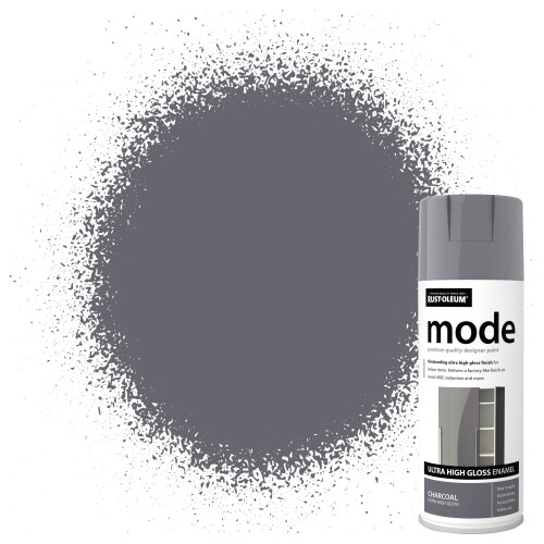 Rust-Oleum Rust-Oleum Charcoal Dark Grey Ultra High Gloss Spray Paint 400ml Mode