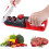 (a-Red-black L) 4 in 1 Multifunction Sharpener Angle Adjustable Diamond Knife Sharpener Household Kitchen Manual Quick Sharpening Tool Instock 2