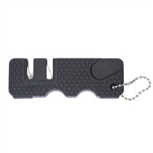 (a-F 9x1.3x3.2cm M) 2 Heads Diamond Plated Carbon Steel Grind Stone Kitchen Knives Accessories Outdoor Tools Multi Purpose Pen Shape Knife Sharpener