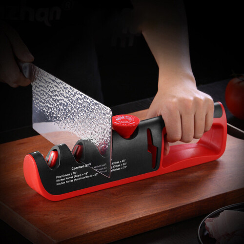 (a-B2 As it shows) Multifunction 4 In 1 Knife Sharpener Adjustable Angle Grind scissors Professional Grinding Machine Cutter Wheel Sharpening Tools 1