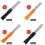 (a-style 2 orange XL) New Kitchen Double Sided Folded Pocket Sharpener Diamond Knife Sharpening Stone Kitchen Knife Tool 5