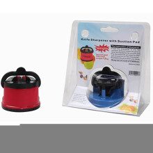 (a-red iron sucks as shown) Kitchen Sucker Knife Sharpener Multitool Mini Portable Sharpening Stone Easy And Safe For Kitchen Knives Most Blade Kitchen Tool