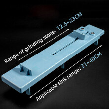 (a-Blue) Whetstone Sink Rack Sharpening Stone Holder Adjustable Bridge Kitchen Knife sharpener accessories Grinder tools machine gadgets
