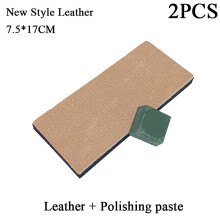 (a-G Ships within 24 hour) New Large Leather Strip Polishing Paste Household Knife Sharpener Kitchen Knife Sharpening System Tool Whetstone Diamond Set Hot