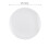 (a-E) Solid White Dinner Set Plates and Dishes Tableware Ceramic Dessert Saucer Restaurant Pasta Western Steak Plate Dinner Plates 1
