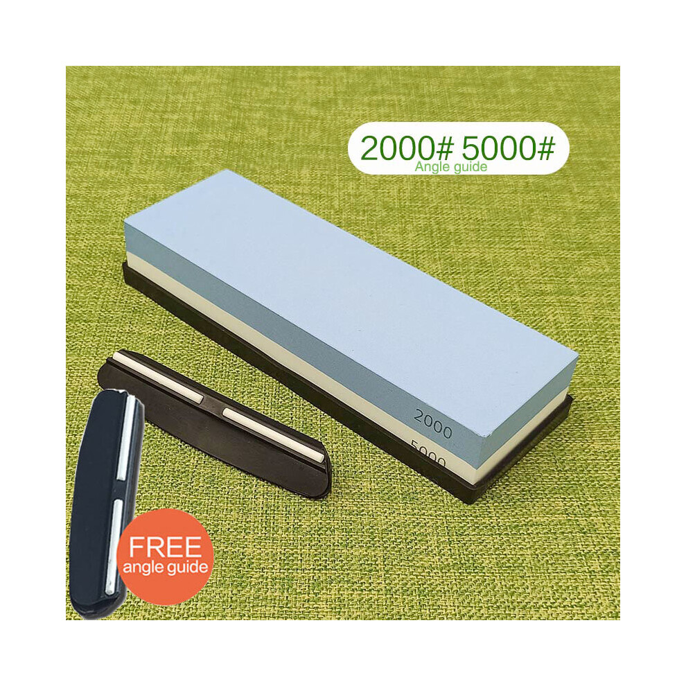 (A-2000 5000 2Kc M) Professional Knife Grinder Knife Sharpening Stone Grit White Corundum 1000/3000 2000/5000 Whetstone Sharpener Multi-Stage 4853843700042