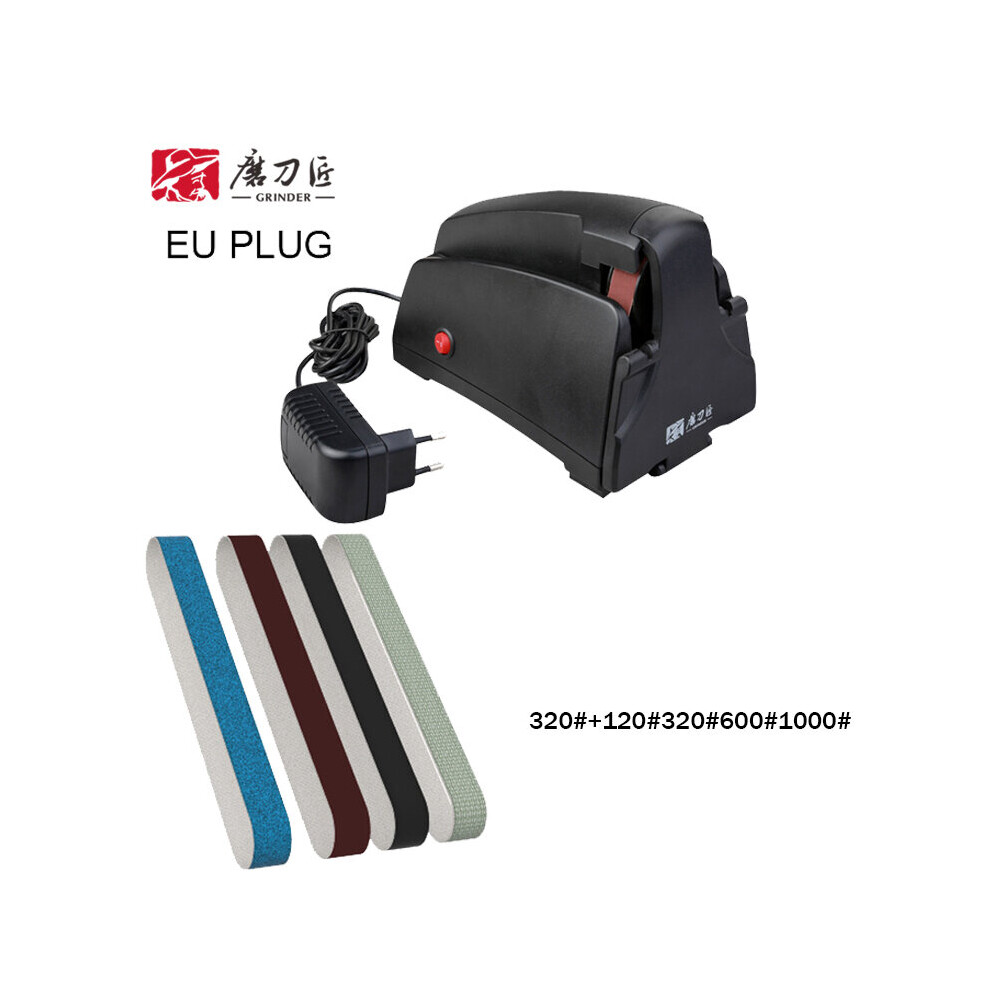 (A-Tg2002 Set 4Sd Tg2002 Sanding Belt) Grinder Taidea Sanding Belt Knife Sharpener Electric Sharpening Stone Set Grit 120/320/600/1000# Professional G 4853843700219