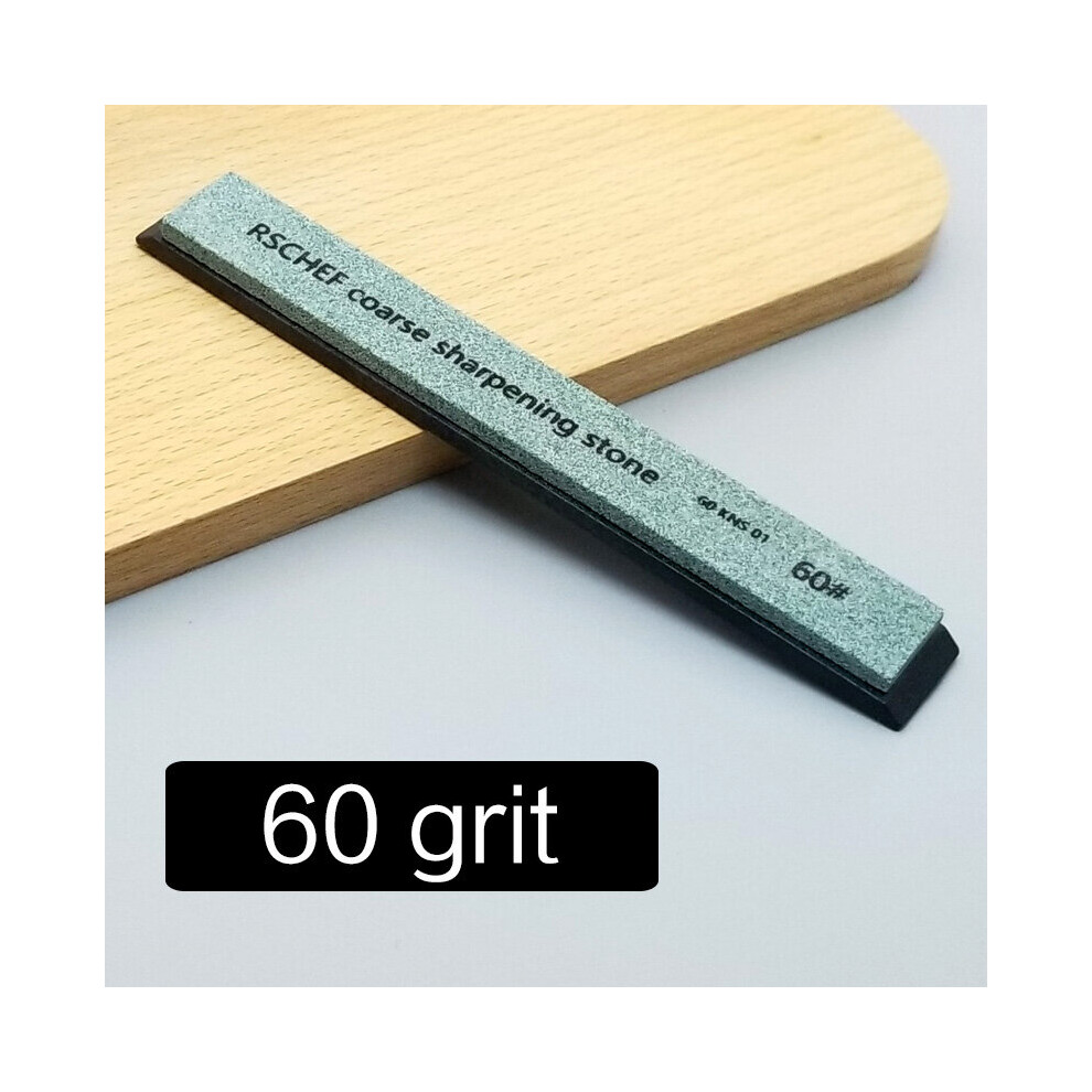 (A-Oil Stone 60Grit) Diamond & Whetstone 60-2000 Grit Knife Sharpener Sharpening Stone Flattening Stone Grind Fixed System Knife Stones 4853843639472